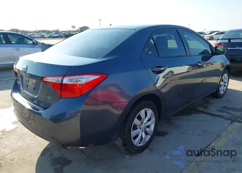 2016 Toyota Corolla L from USA, damaged, VIN 5YFBURHE6GP436160